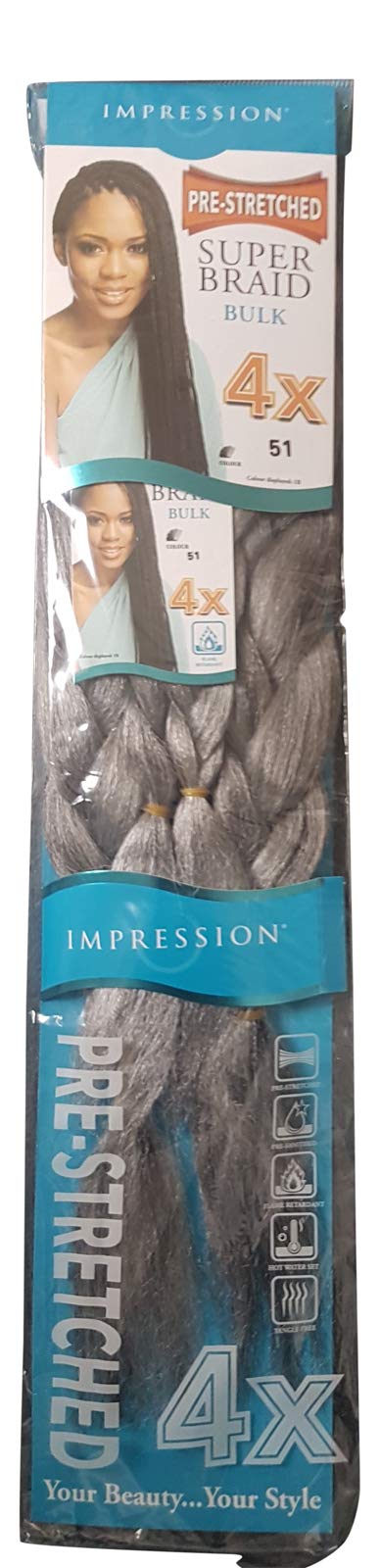 Impression Pre-Stretched Super Braid Bulk 4x