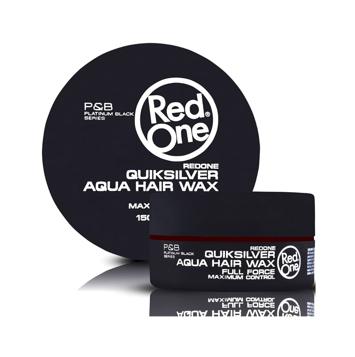 Red One Quiksilver Aqua Hair Wax Full Force Maximum Control - Grey 150ml