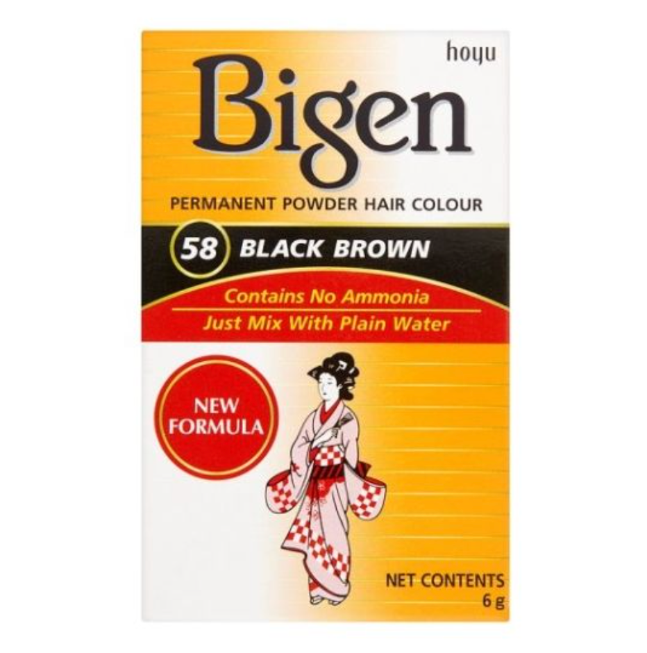 Bigen Permanent Powder Hair Color 6g