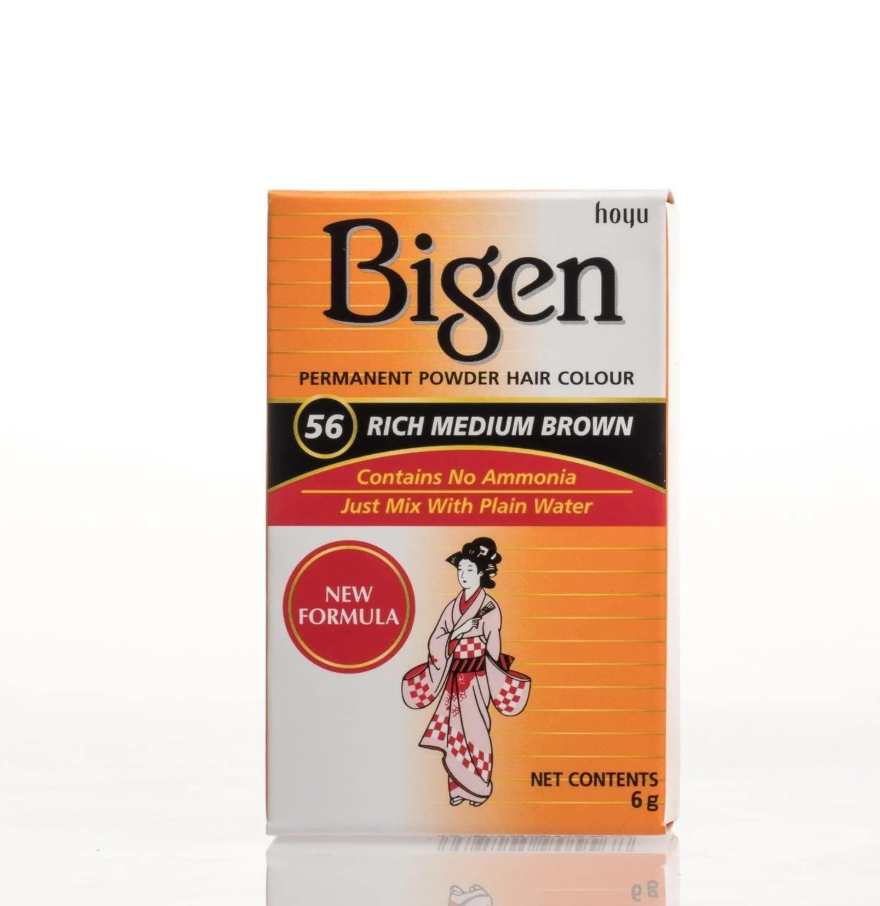 Bigen Permanent Powder Hair Color 6g