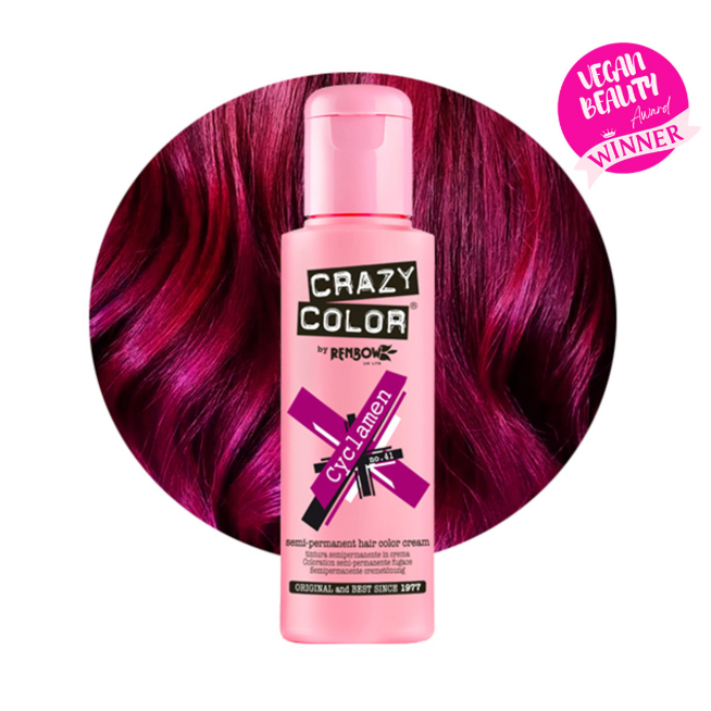 Crazy Color Semi-Permanent Hair Color Cream 100ml