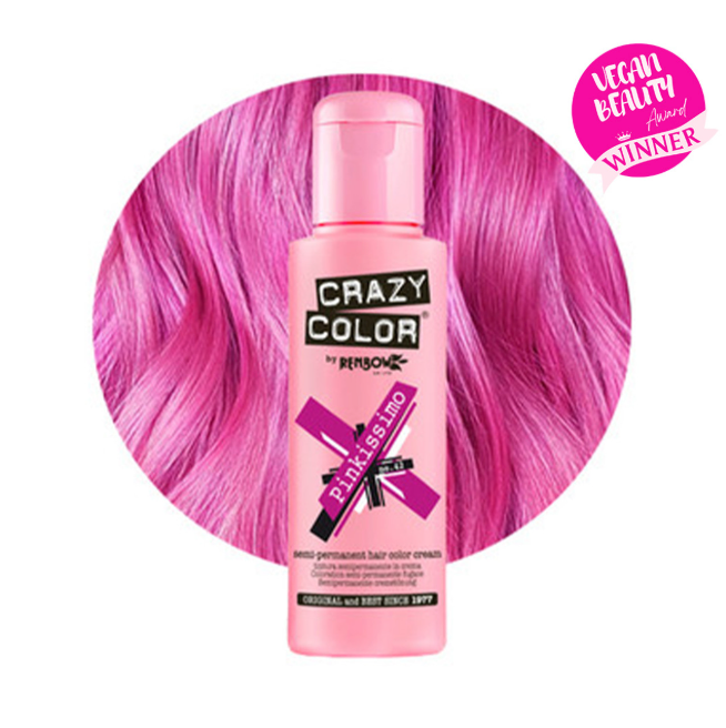 Crazy Color Semi-Permanent Hair Color Cream 100ml