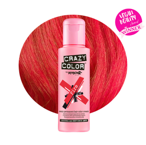 Crazy Color Semi-Permanent Hair Color Cream 100ml