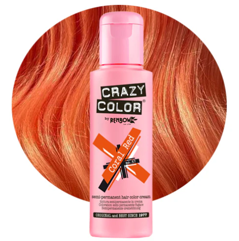 Crazy Color Semi-Permanent Hair Color Cream 100ml