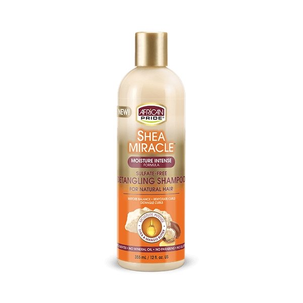 African Pride Shea Miracle Detangling Hair Shampoo 355ml