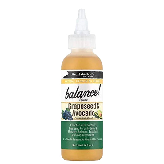Aunt Jackies Balance! Grapeseed & Avocado Oil 118ml