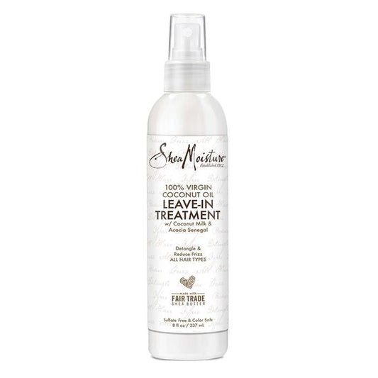 Shea Moisture 100% Virgin Coconut Oil Leave In Treatment 8oz