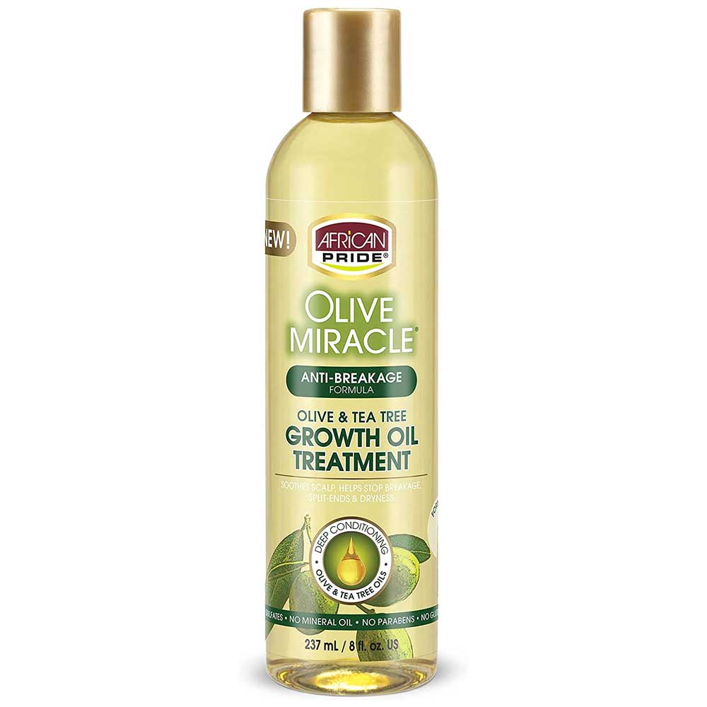 African Pride Olive Miracle Anti-breakage Oil 237ml
