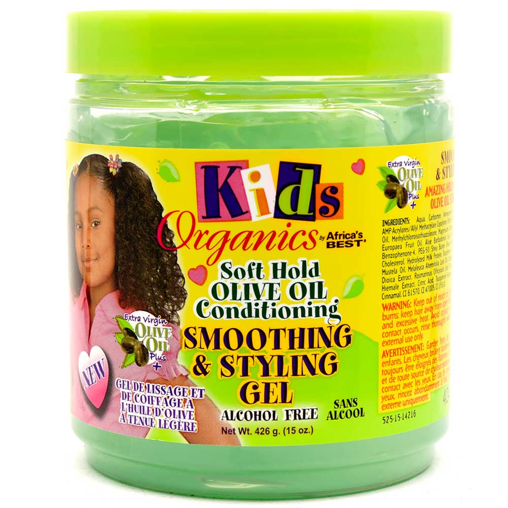 Africa's Best Kids Originals Hold Olive Oil Smoothing & Styling Gel