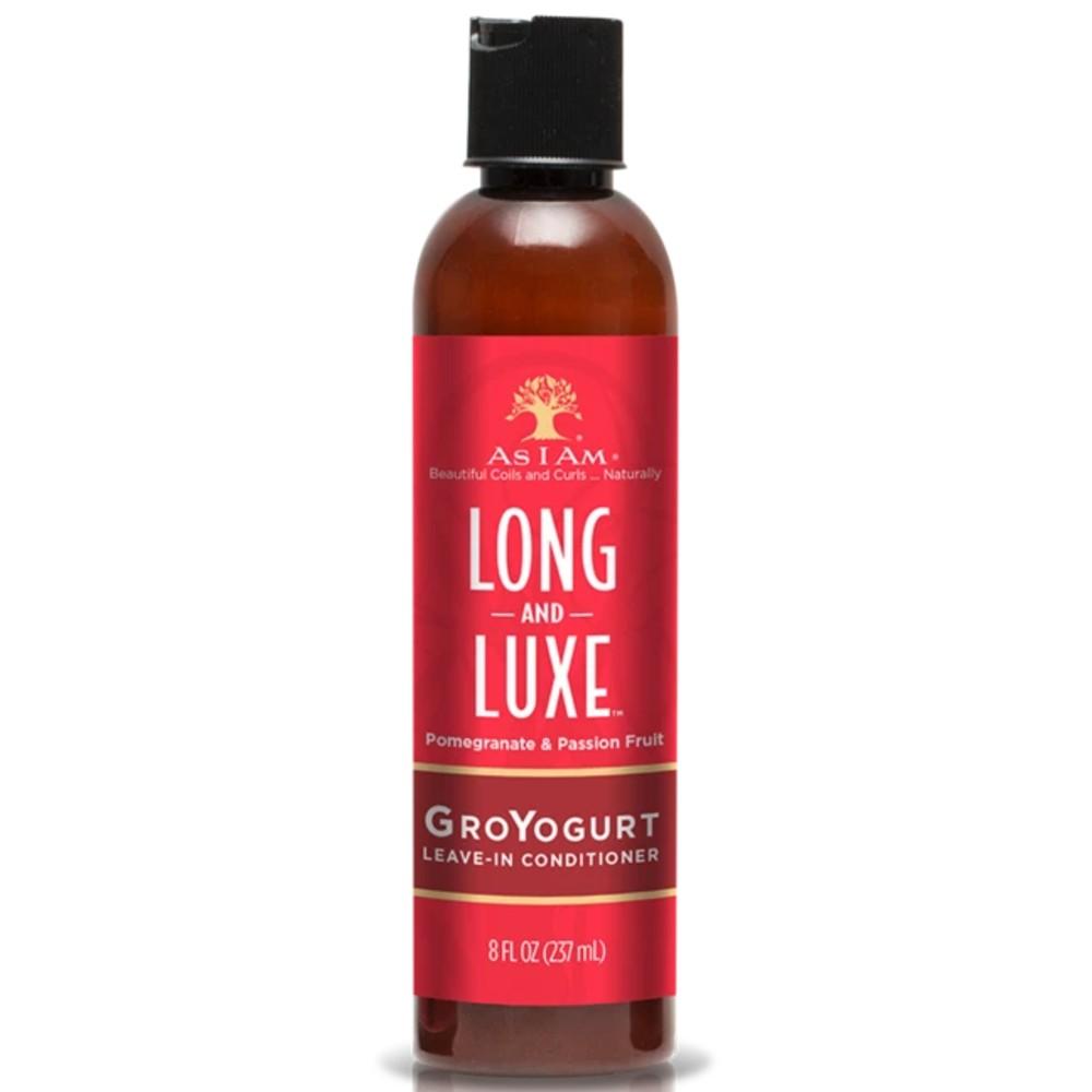As I Am Long & Luxe Pomegranate & Passion Fruit Gro Yogurt 237ml