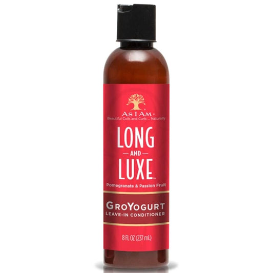 As I Am Long & Luxe Pomegranate & Passion Fruit Gro Yogurt 237ml