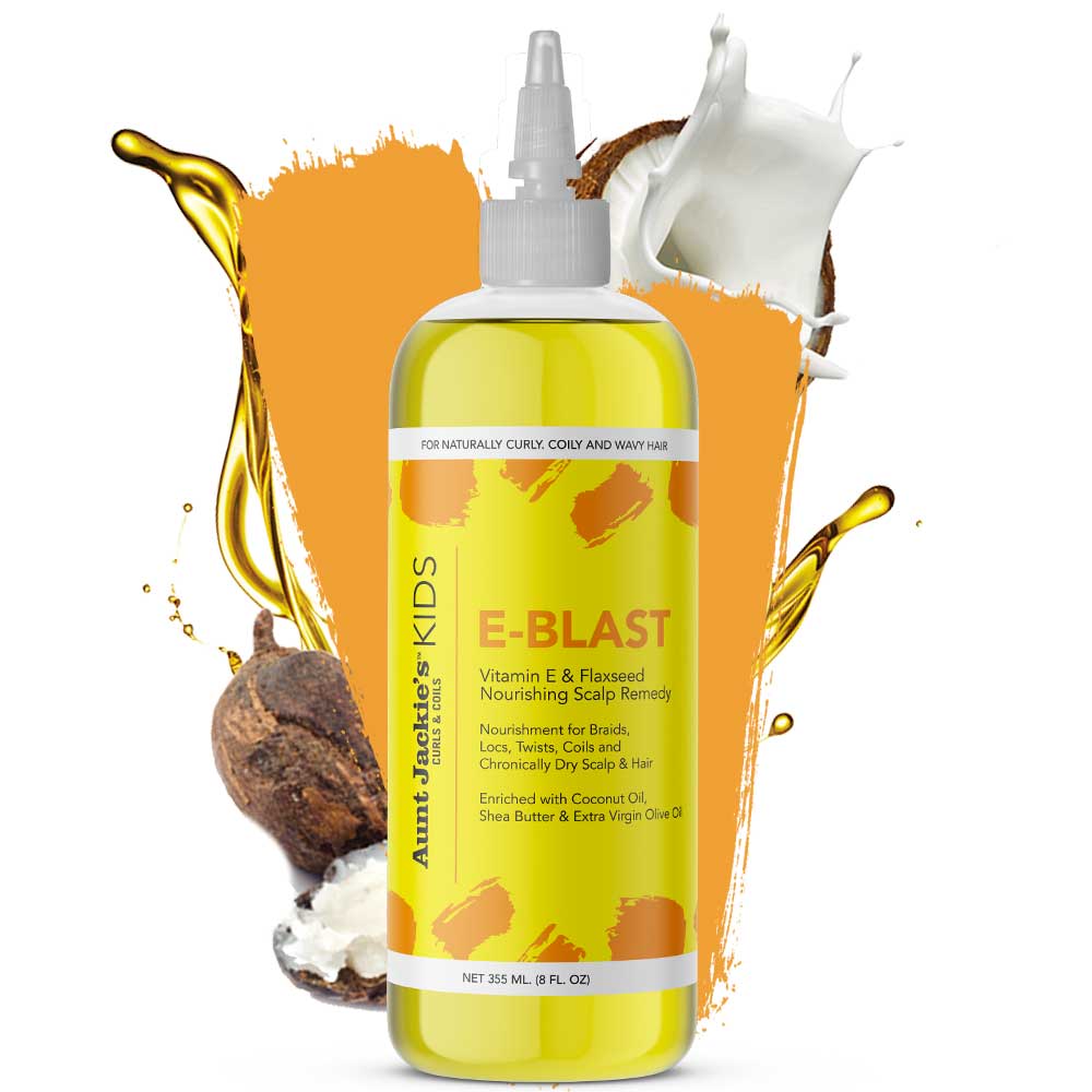 Aunt Jackies Kids E-blast Vitamin E & Flaxseed Nourishing Scalp Therapy 355ml