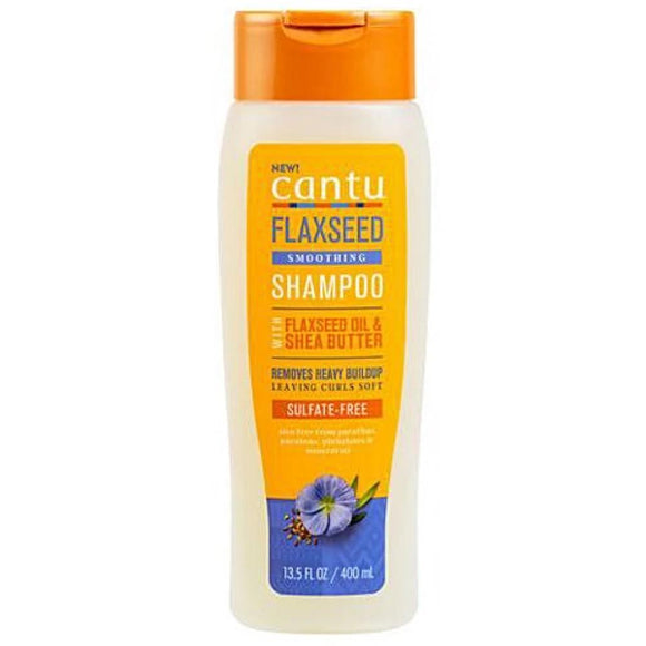 CANTU FLAXSEED SMOOTHING SHAMPOO WITH FLAXSEED OIL & SHEA BUTTER 400ML