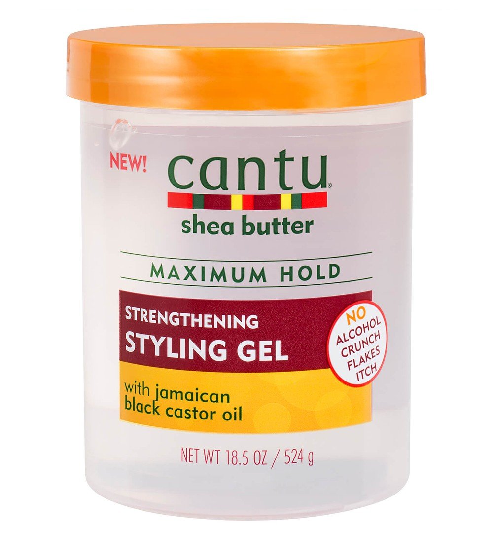 Cantu Shea Butter Maximum Hold Strengthening Styling Gel 524g
