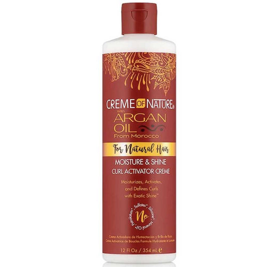 CON Argan Oil Moisture & Shine Curl Activator Creme 12oz/354ml
