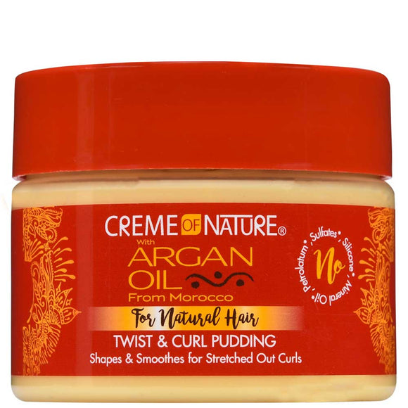 CREME OF NATURE ARGAN OIL TWIST AND CURL PUDDING
