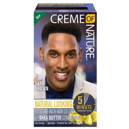 CON Men's Moisture Rich Hair Colour Dark Brown 1 Application
