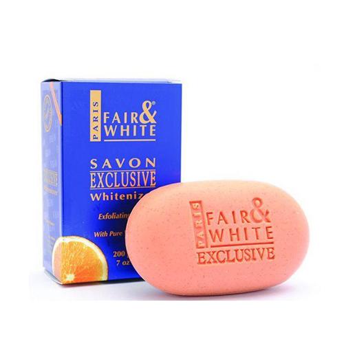 Fair & White Savon Exclusive Whitenizer Vitamin C Exfoliating Soap 7oz