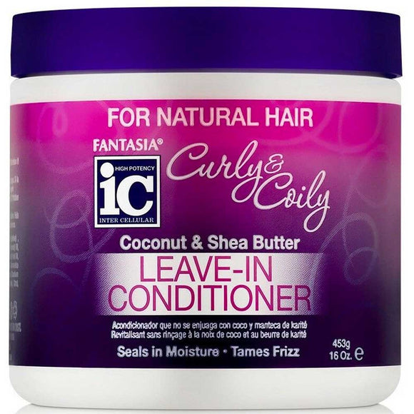 FANTASIA IC CURLY & COILY LEAVE-IN CONDITIONER 16OZ