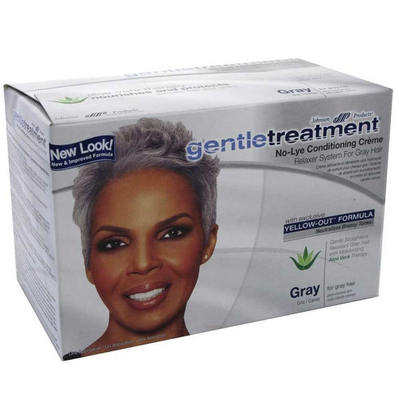 GENTLE TREATMENT NO-LYE CONDITIONING GRAY RELAXER SUPER KIT
