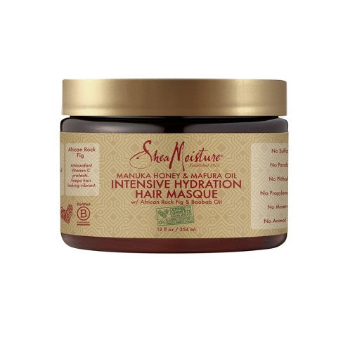Shea Moisture Manuka Honey & Mafura Oil Intensive Hydration Masque 12oz