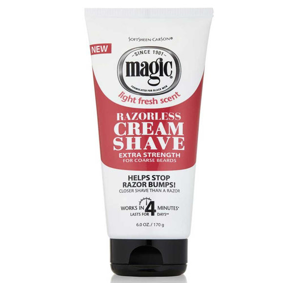 Magic Shave Cream Extra Tube Red 6oz