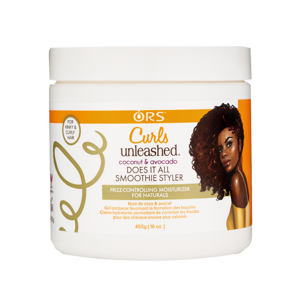 Ors Curls Unleashed Coconut & Avocado Does It All Smoothie Styler 16oz 