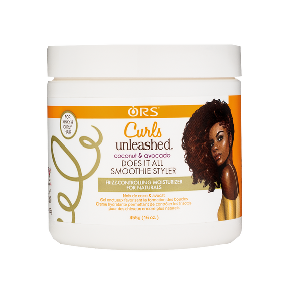 ORS Curls Unleashed Coconut & Avocado Does It All Smoothie Styler 16oz