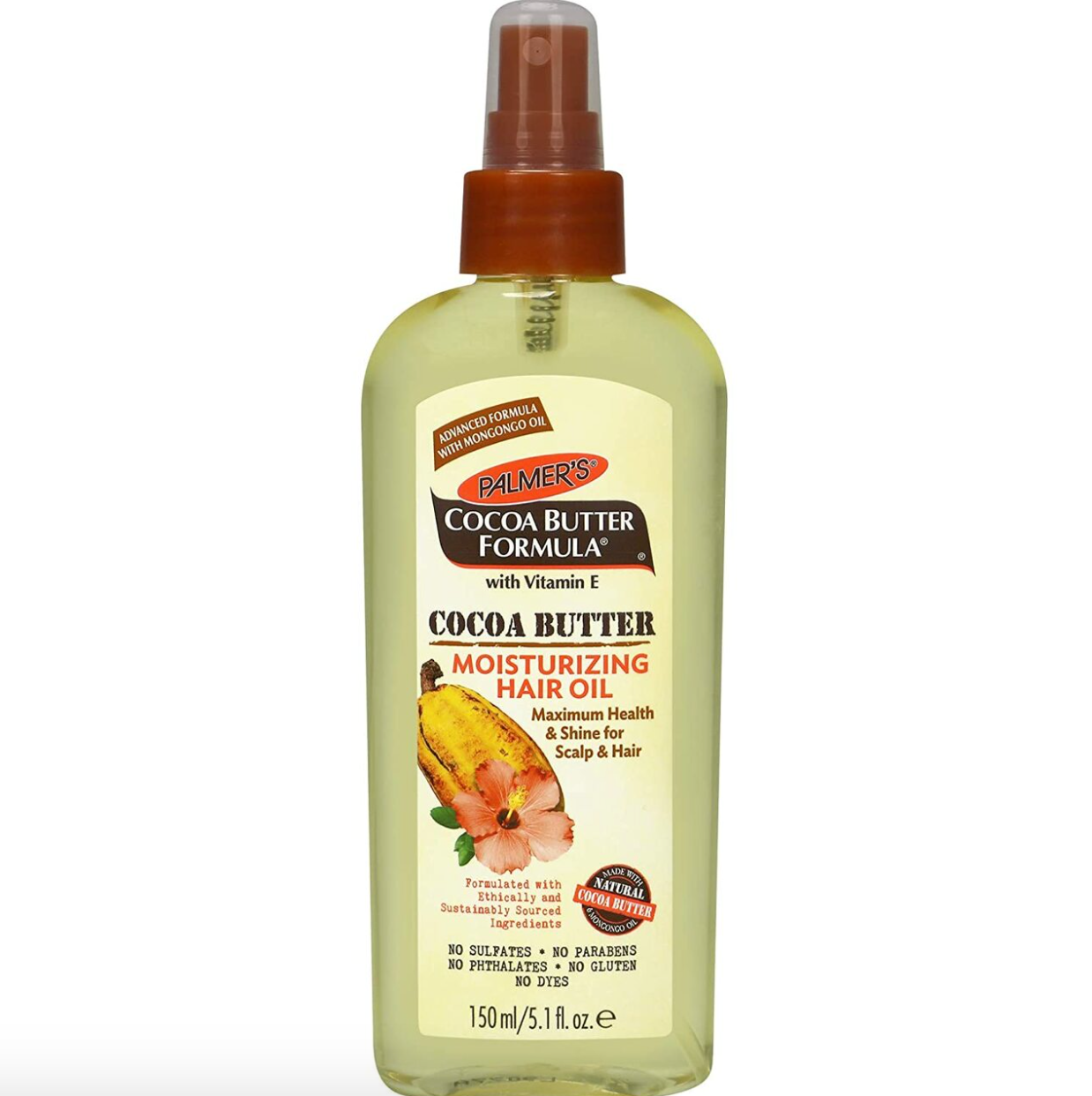 Palmer's Cocoa Butter Formula Cocoa Butter Moisturizing Hair Oil 5.1oz