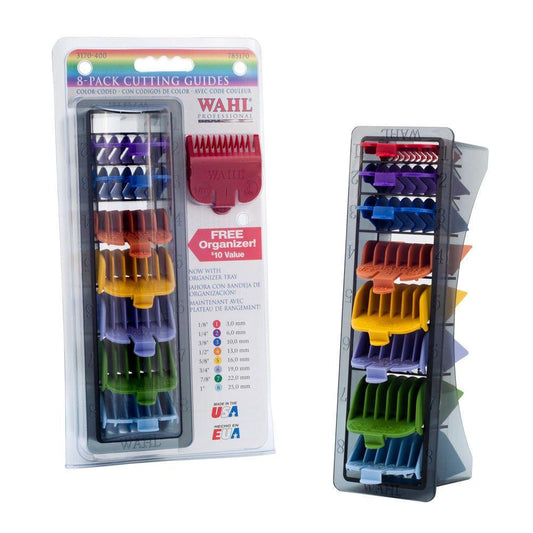 Wahl : Comb Set Multi Coloured 8 Pack