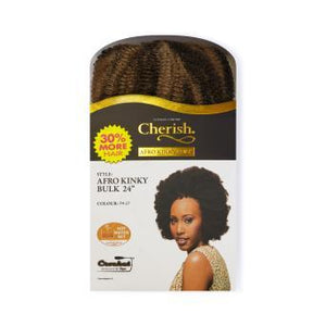 Cherish Bulk - Afro Kinky 24" ( Color: P4/27 )