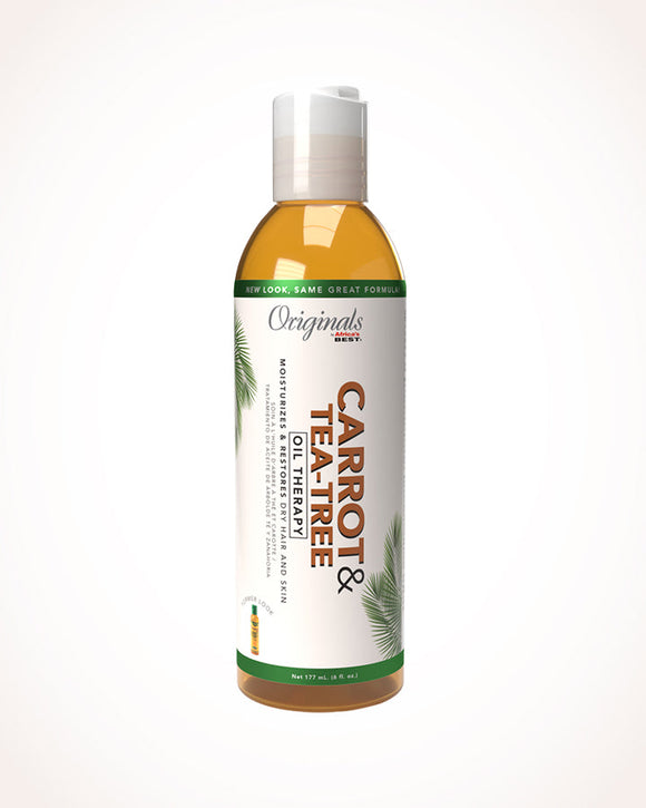 Africa's Best Organics Carrot Tea Tree Oil 180 Ml