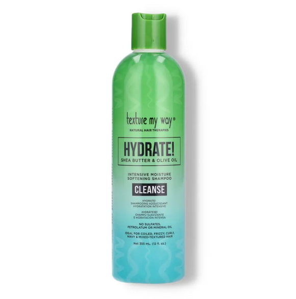 AFRICAS BEST ORGANICS TEXTURE MY WAY HYDRATE INTENSIVE MOISTURE SOFTENING SHAMPOO