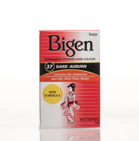 BIGEN DYE 37 HAIR COLOUR DARK AUBURN BIGEN 37