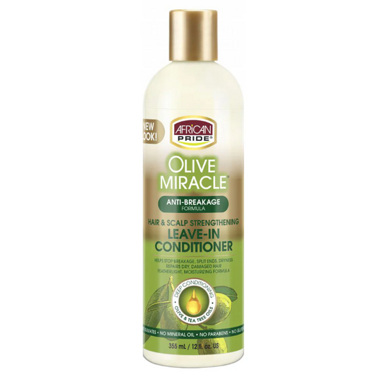 African Pride Olive Miracle Leave-in Conditioner 355ml