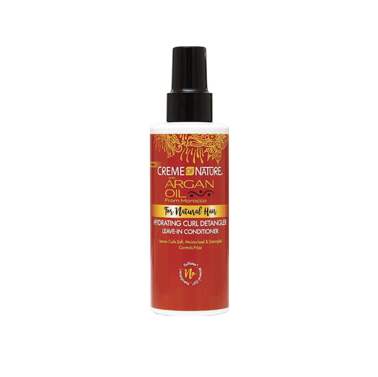 CON Argan Oil Hydrating Curl Detangler Leave in Conditioner 4.23oz/125ml