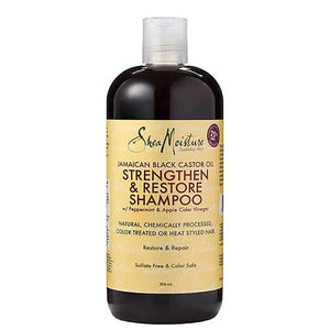 SHEA MOISTURE JAMAICAN BLACK CASTOR OIL STRENGTHEN & RESTORE SHAMPOO 16OZ