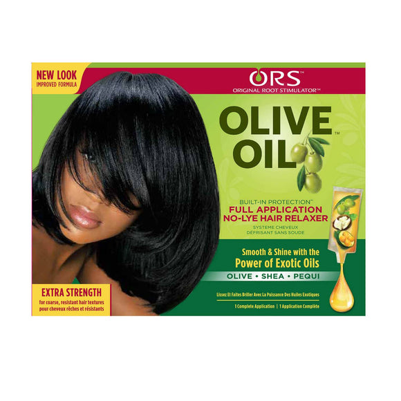 ORS Built In Protection Full Application No Lye Hair Relaxer Kit Extra Strength