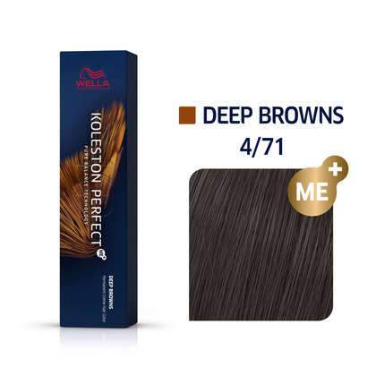 Wella Koleston Perfect ME+ Deep Browns 4/71 60ml