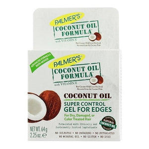 Palmer's Coconut Oil Formula Coconut Oil Super Control Gel For Edges 2.25oz