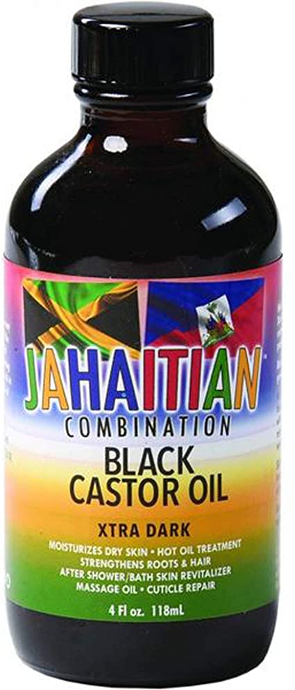 Jahaitian Black Castor Oil Xtra Dark 4oz
