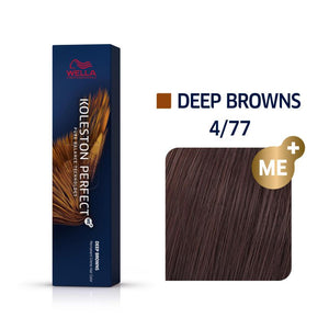 Wella Koleston Perfect ME+ Deep Browns 4/77 60ml