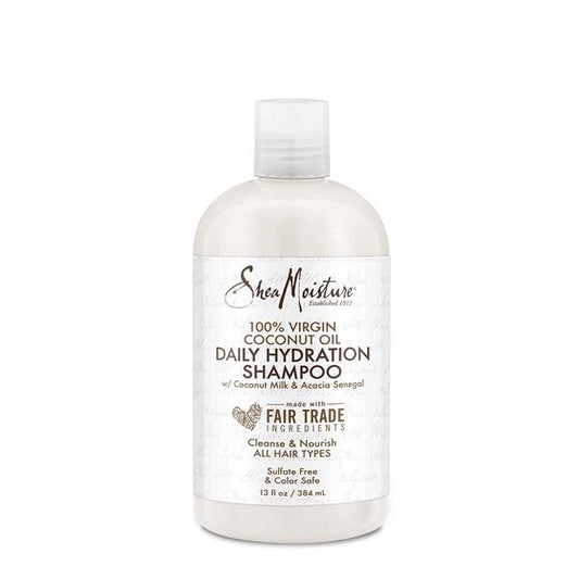 Shea Moisture 100% Virgin Coconut Oil Daily Hydration Shampoo 13oz