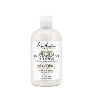 SHEA MOISTURE 100% VIRGIN COCONUT OIL DAILY HYDRATION SHAMPOO 13oz