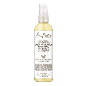 SHEA MOISTURE 100% VIRGIN COCONUT OIL DAILY HYDRATION FINISHING OIL SERUM 4OZ