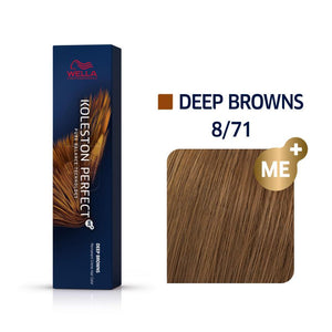 Wella Koleston Perfect ME+ Deep Browns 8/71 60ml
