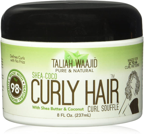 Taliah Waajid Shea Coco Curly Hair Curl Souffle 8oz