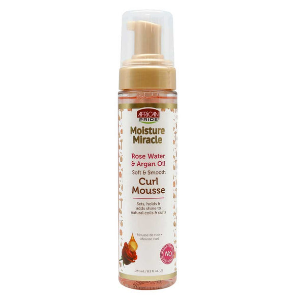 AFRICAN PRIDE MOISTURE MIRACLE CURL MOUSSE 251ML