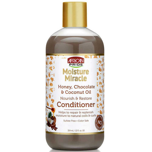 African Pride Moisture Miracle Honey Chocolate & Coconut Oil Conditioner