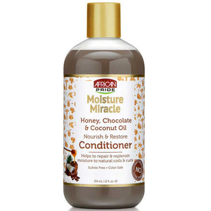 AFRICAN PRIDE MOISTURE MIRACLE HONEY CHOCOLATE & COCONUT OIL CONDITIONER